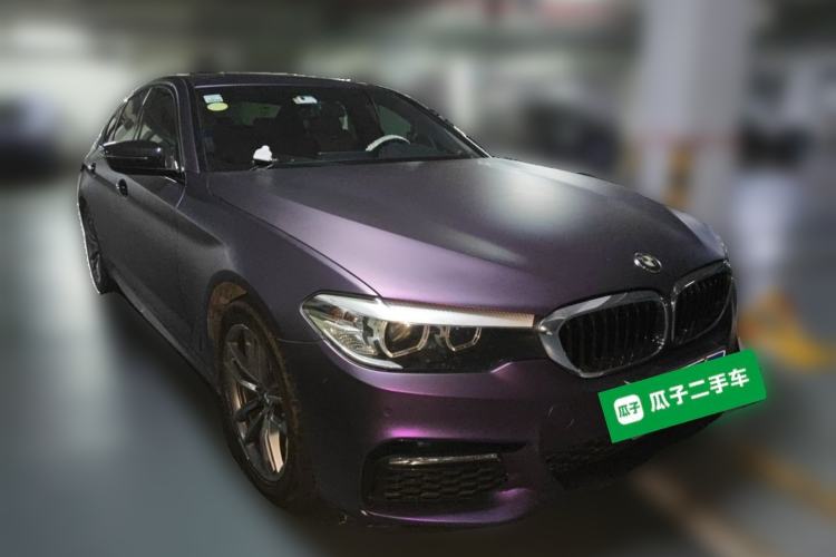 Used BMW 5 Series 2018 525i M Sport Package Front Right 45 Deg