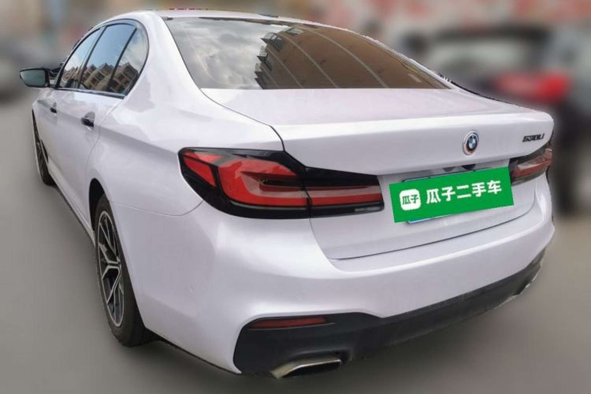 Used BMW 5 Series 2018 Revised Version 530Li Leading Edition Luxury Package Rear Left 45 Deg