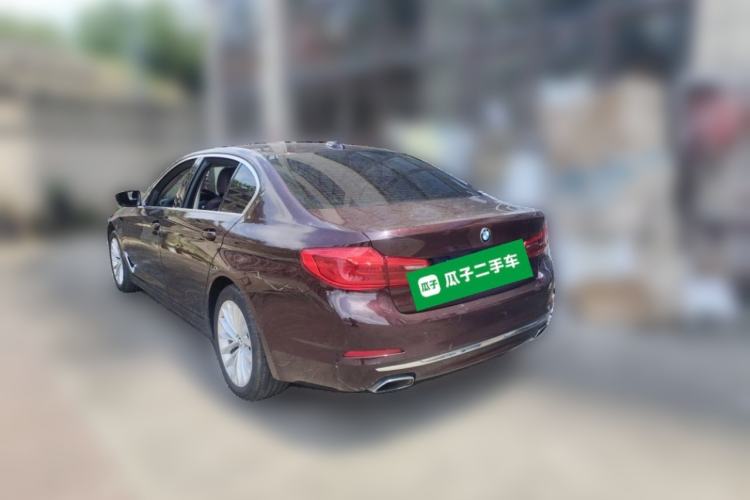 Used BMW 5 Series 2018 525Li Luxury Package Rear Left 45 Deg