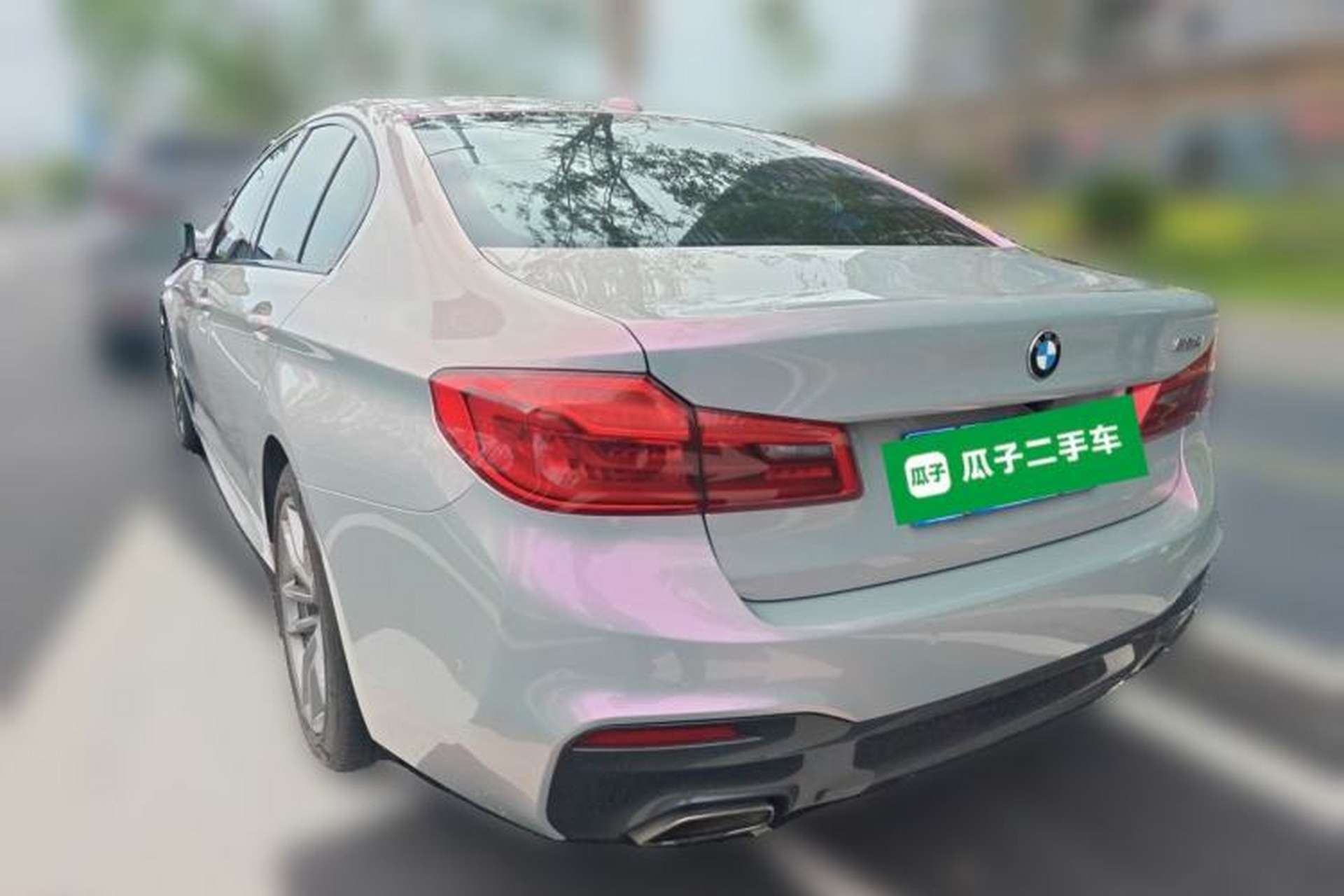 Used BMW 5 Series 2018 525i M Sport Package Rear Left 45 Deg