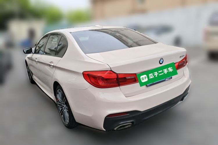Used BMW 5 Series 2018 Restyled 530Li Luxury Edition M Sport Package Rear Left 45 Deg