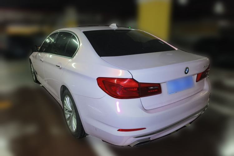 Used BMW 5 Series 2018 530Li Leading Edition Luxury Package Rear Left 45 Deg