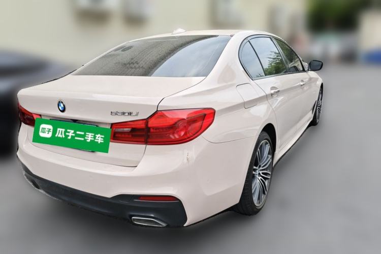 Used BMW 5 Series 2018 Restyled 530Li Luxury Edition M Sport Package Rear Right 45 Deg