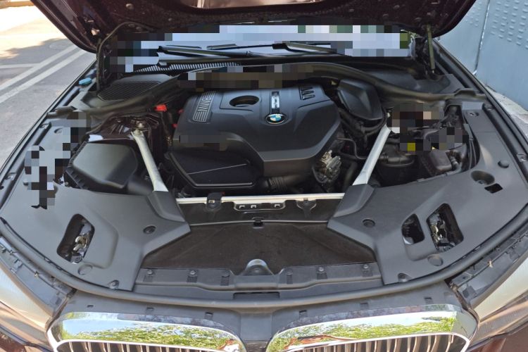 Used BMW 5 Series 2018 525Li Luxury Package Engine Bay
