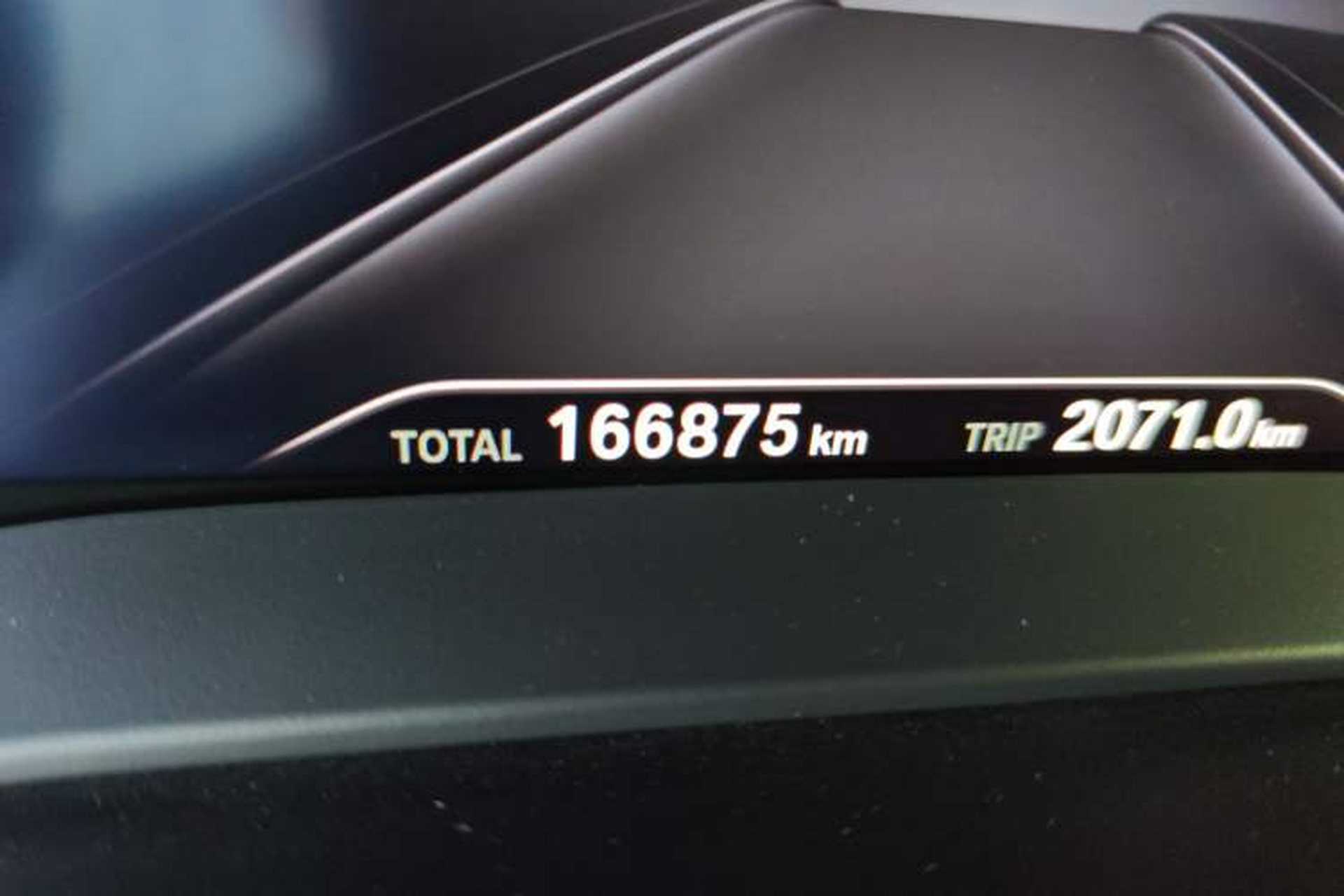 Used BMW 5 Series 2018 525Li Luxury Package Odometer Close Up