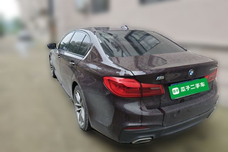 Used BMW 5 Series 2018 525Li M Sport Package Rear Left 45 Deg
