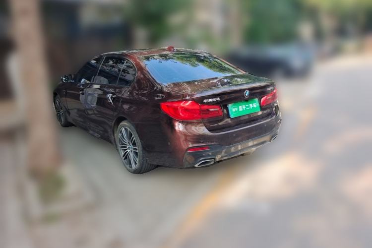 Used BMW 5 Series 2018 Restyled 530Li Leading Edition M Sport Package Rear Left 45 Deg