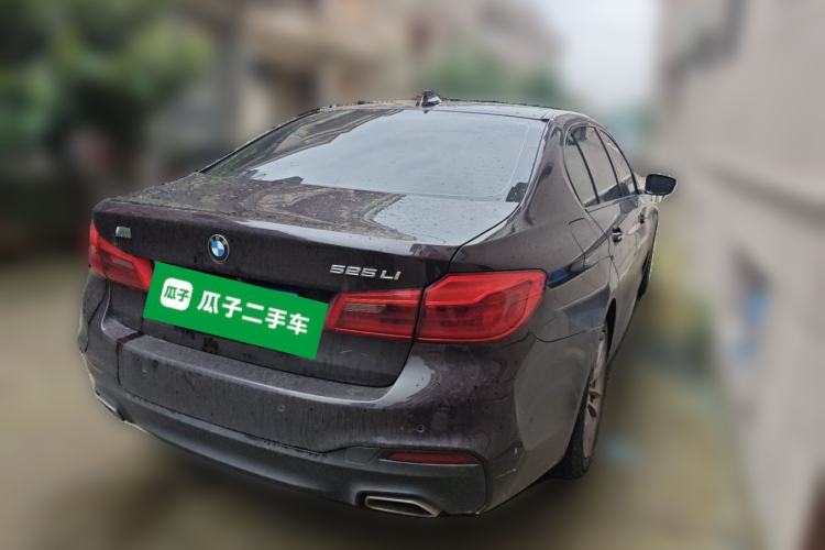 Used BMW 5 Series 2018 525Li M Sport Package Rear Right 45 Deg