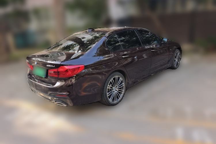 Used BMW 5 Series 2018 Restyled 530Li Leading Edition M Sport Package Rear Right 45 Deg
