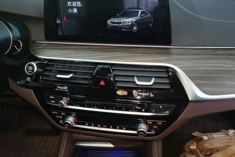 Used BMW 5 Series 2018 530Li Leading Edition Luxury Package Audio And AC Panel