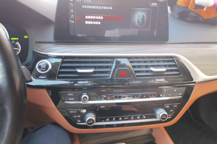 Used BMW 5 Series 2018 530Li xDrive Luxury Package Audio And AC Panel