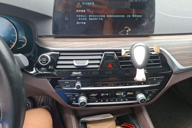 Used BMW 5 Series 2018 530Li Leading Edition Luxury Package Audio And AC Panel