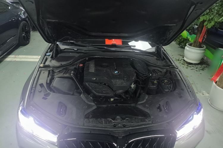 Used BMW 5 Series 2018 530Li Leading Model M Sport Package Engine Bay