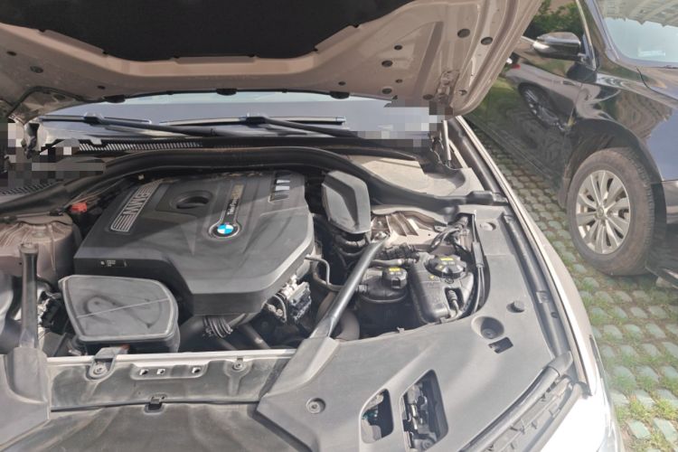 Used BMW 5 Series 2018 530Li Leading Edition Luxury Package Engine Bay Left