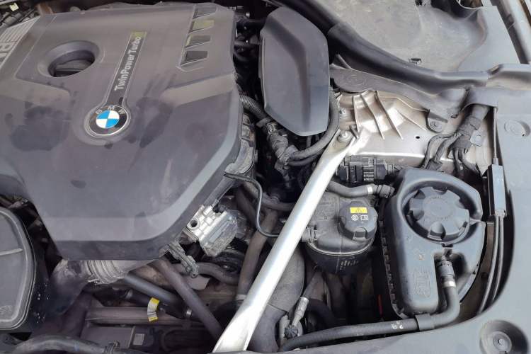 Used BMW 5 Series 2018 525Li Luxury Package Engine Bay Left