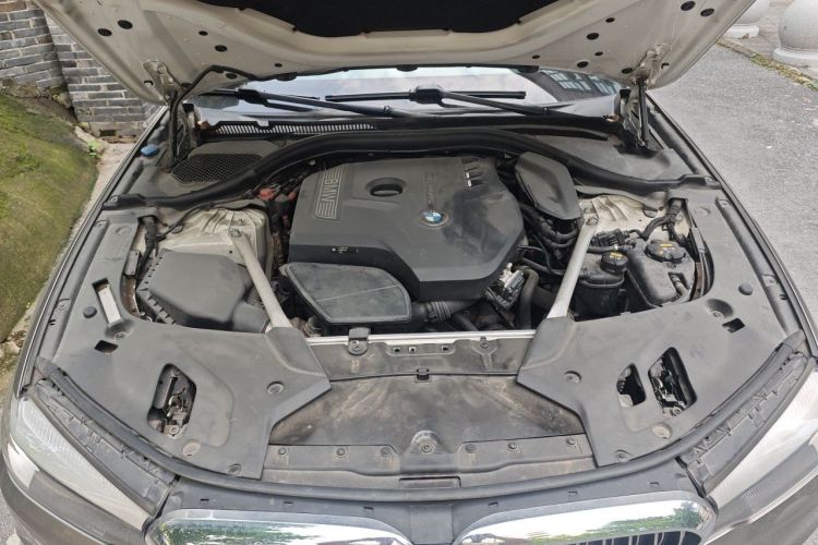 Used BMW 5 Series 2018 525Li Luxury Package Engine Bay