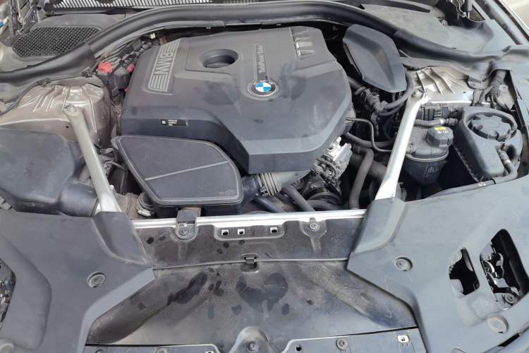 Used BMW 5 Series 2018 525Li Luxury Package Engine Bay