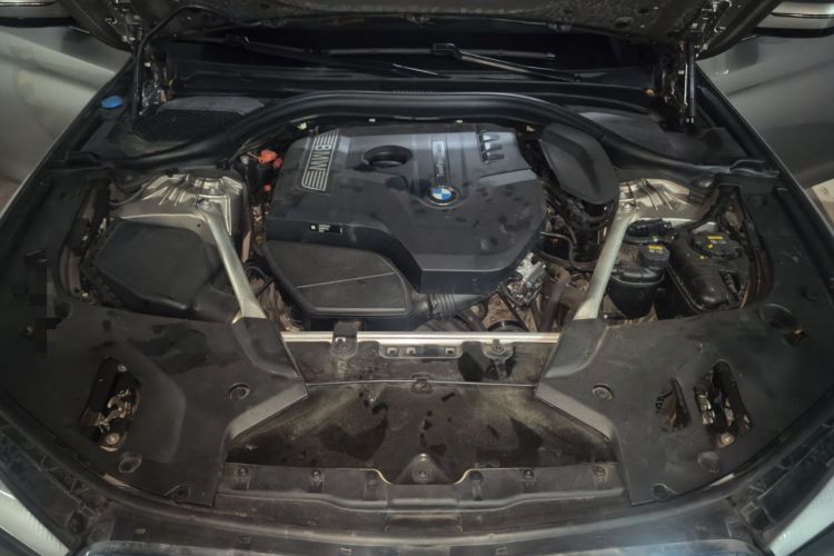 Used BMW 5 Series 2018 525Li Luxury Package Engine Bay