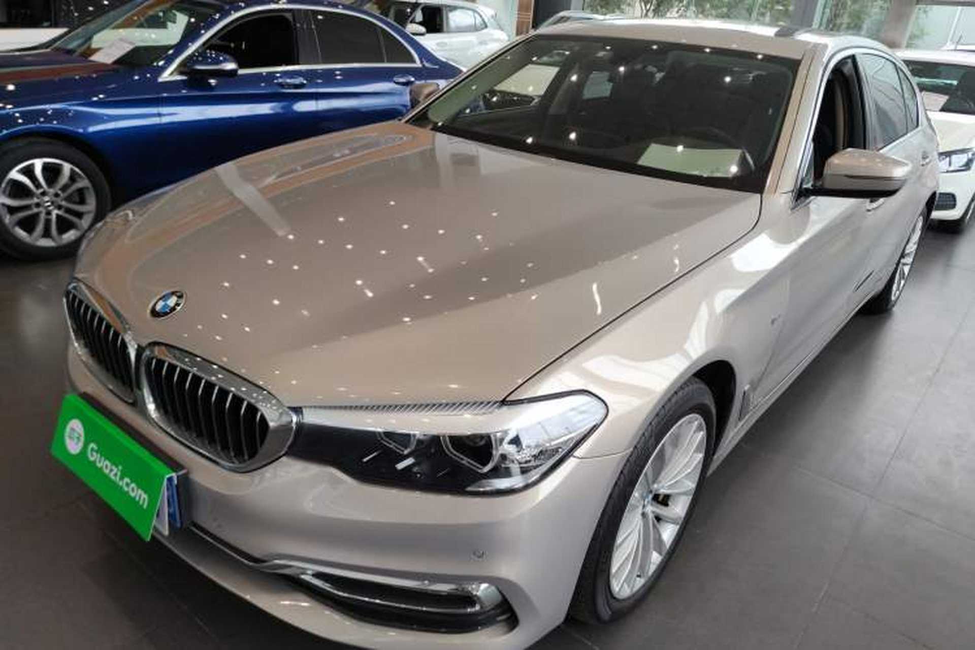 Used BMW 5 Series 2018 530Li Leading Edition Luxury Package Front Left 45 Deg