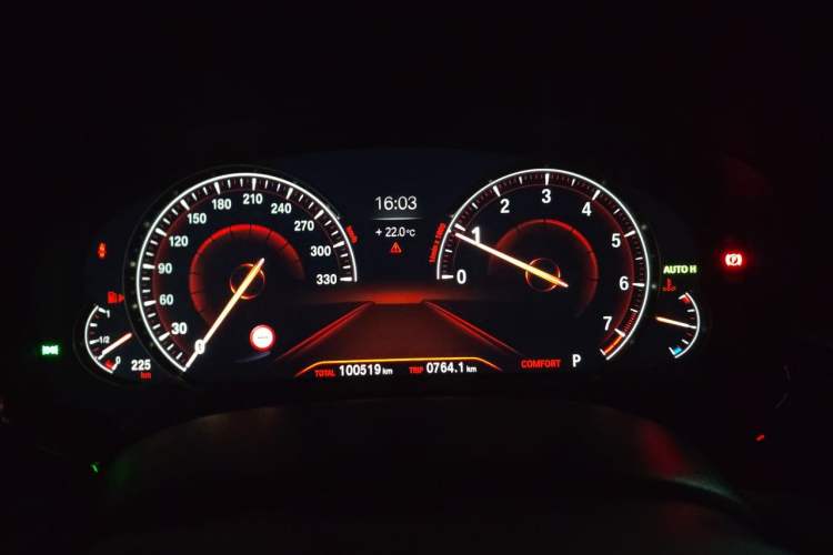 Used BMW 5 Series 2018 Restyled 530Li Leading Edition M Sport Package Instrument Cluster
