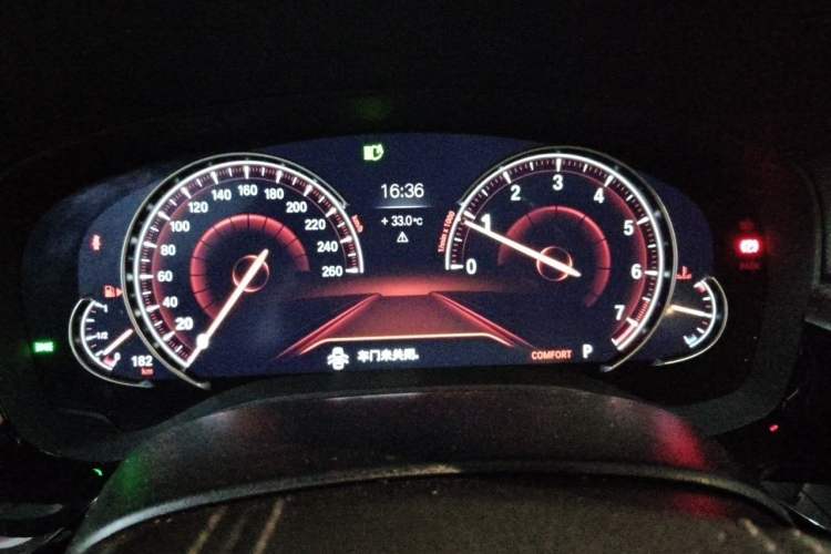 Used BMW 5 Series 2018 Facelifted 530Li Luxury Edition Premium Package Instrument Cluster