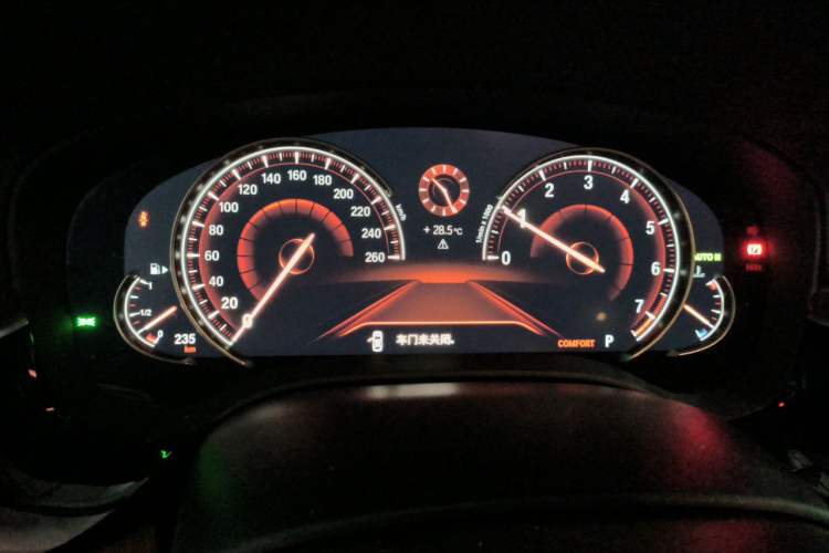 Used BMW 5 Series 2018 Facelifted 530Li Luxury Edition Premium Package Instrument Cluster