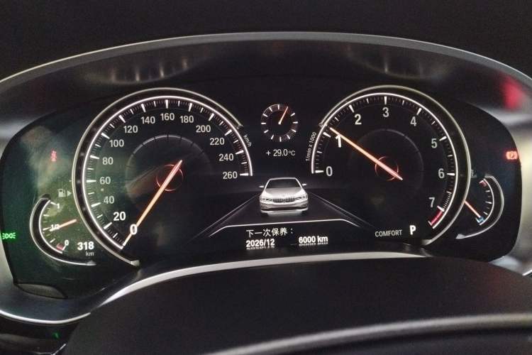 Used BMW 5 Series 2018 Revised Version 530Li Leading Edition Luxury Package Instrument Cluster