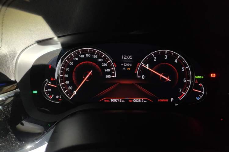 Used BMW 5 Series 2018 525Li Luxury Package Instrument Cluster