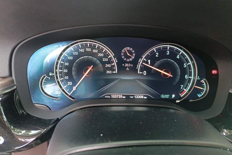 Used BMW 5 Series 2018 530Li Leading Edition Luxury Package Instrument Cluster