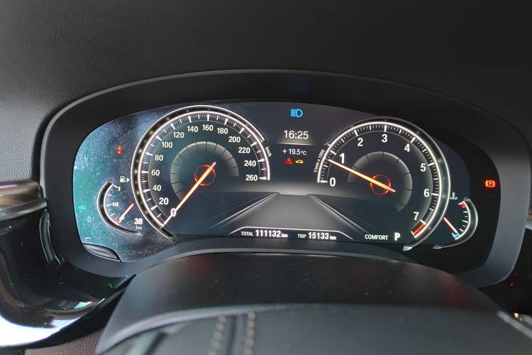 Used BMW 5 Series 2018 530Li Leading Edition Luxury Package Instrument Cluster