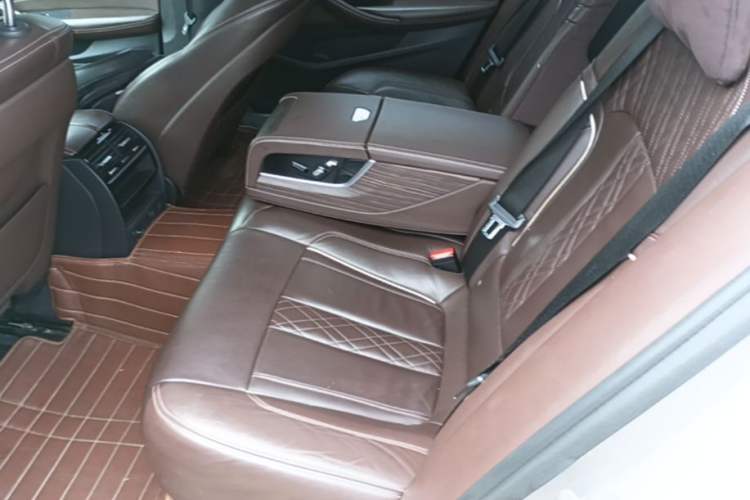 Used BMW 5 Series 2018 530Li Leading Edition Luxury Package Left Rear Seat