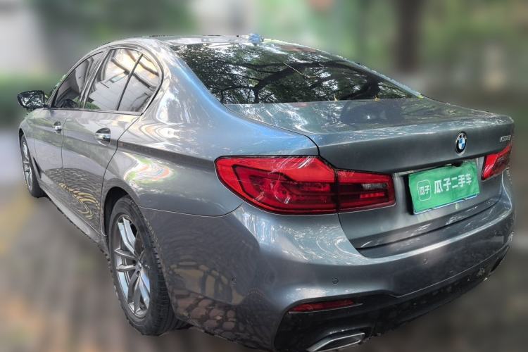 Used BMW 5 Series 2018 525i M Sport Package Rear Left 45 Deg