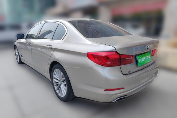 Used BMW 5 Series 2018 Facelifted 530Li xDrive Luxury Package Rear Left 45 Deg