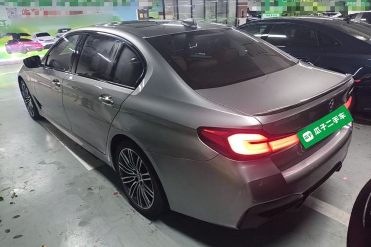 Used BMW 5 Series 2018 530Li Leading Model M Sport Package Rear Left 45 Deg