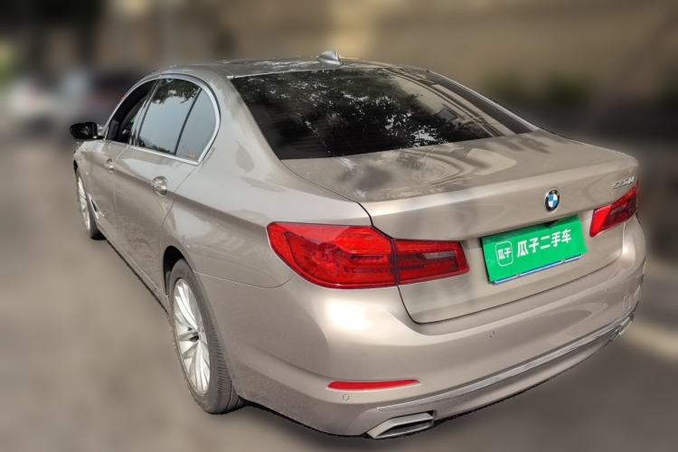 Used BMW 5 Series 2018 Revised Version 530Li Leading Edition Luxury Package Rear Left 45 Deg