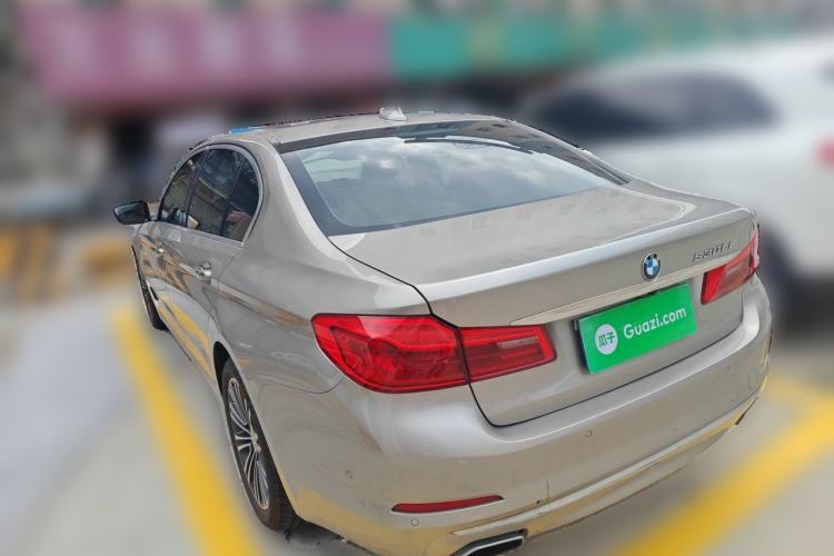 Used BMW 5 Series 2018 Facelifted 530Li Luxury Edition Premium Package Rear Left 45 Deg