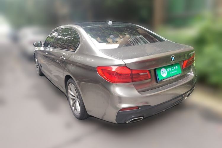 Used BMW 5 Series 2018 525Li M Sport Package Rear Left 45 Deg
