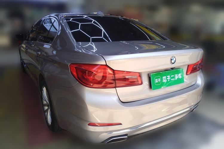 Used BMW 5 Series 2018 Revised Version 530Li Leading Edition Luxury Package Rear Left 45 Deg