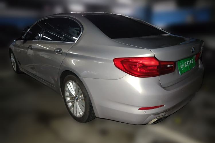 Used BMW 5 Series 2018 Revised Version 530Li Leading Edition Luxury Package Rear Left 45 Deg