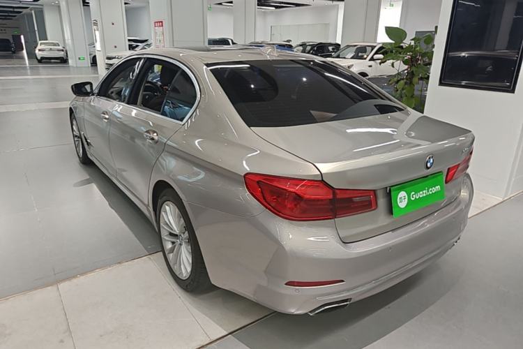 Used BMW 5 Series 2018 530Li Leading Edition Luxury Package Rear Left 45 Deg