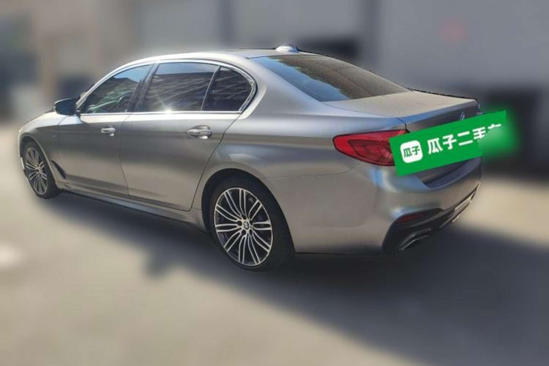 Used BMW 5 Series 2018 Restyled 530Li Luxury Edition M Sport Package Rear Left 45 Deg