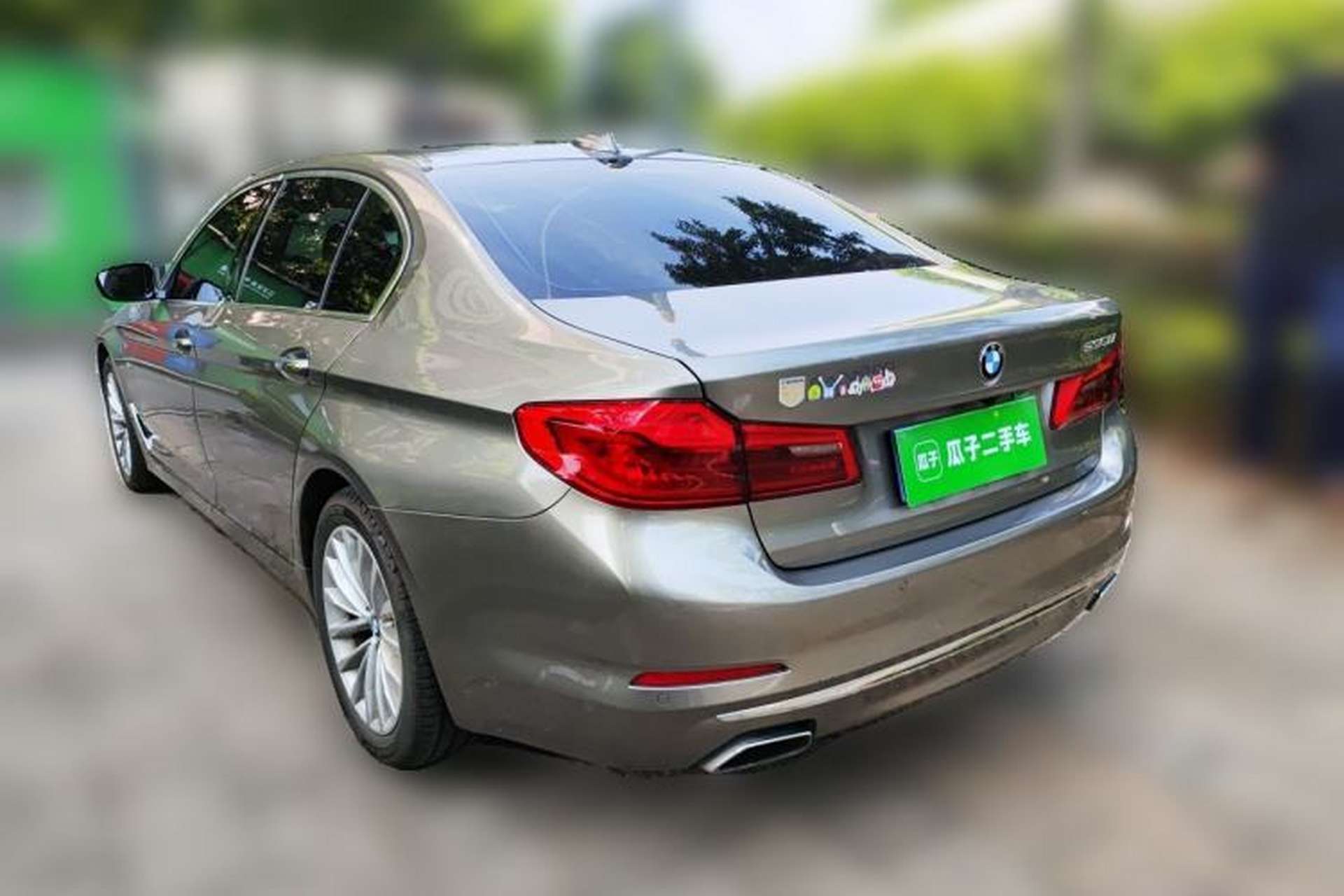 Used BMW 5 Series 2018 Revised Version 530Li Leading Edition Luxury Package Rear Left 45 Deg