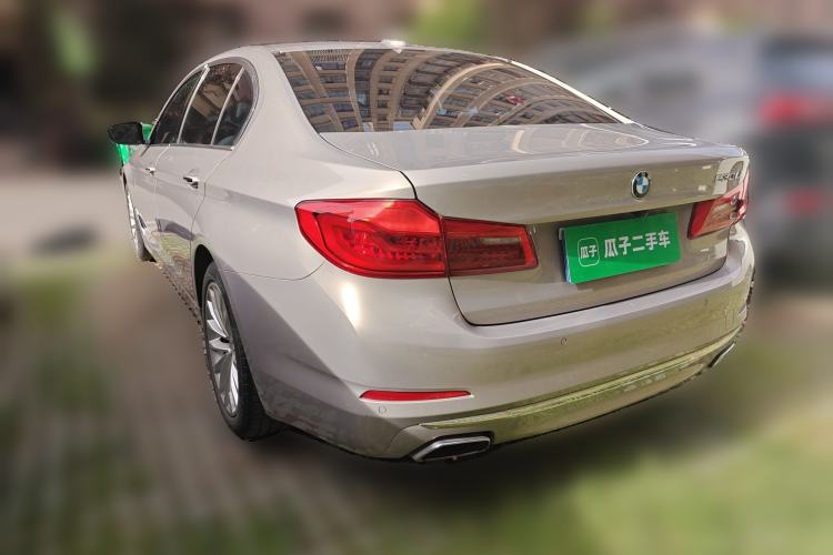 Used BMW 5 Series 2018 530Li Leading Edition Luxury Package Rear Left 45 Deg