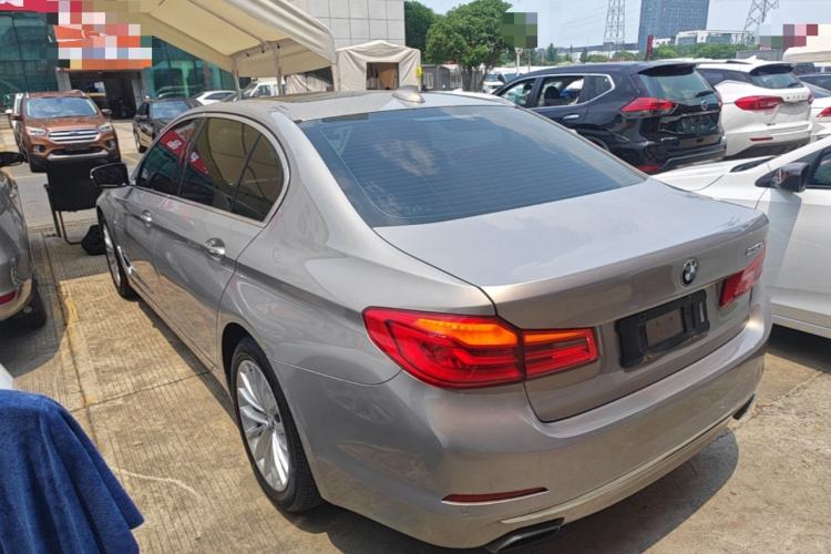 Used BMW 5 Series 2018 Revised Version 530Li Leading Edition Luxury Package Rear Left 45 Deg