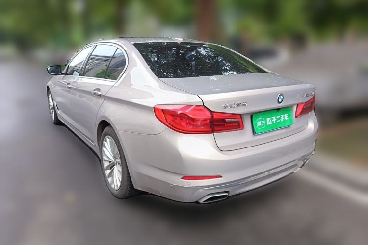 Used BMW 5 Series 2018 530Li Leading Edition Luxury Package Rear Left 45 Deg