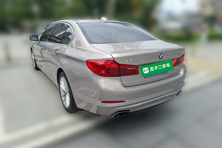Used BMW 5 Series 2018 530Li Leading Edition Luxury Package Rear Left 45 Deg