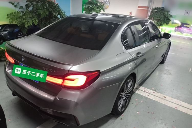 Used BMW 5 Series 2018 530Li Leading Model M Sport Package Rear Right 45 Deg