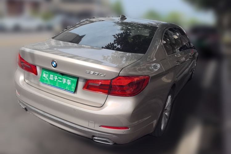 Used BMW 5 Series 2018 Revised Version 530Li Leading Edition Luxury Package Rear Right 45 Deg