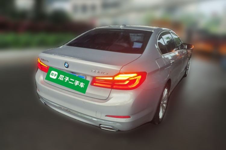 Used BMW 5 Series 2018 Revised Version 530Li Leading Edition Luxury Package Rear Right 45 Deg