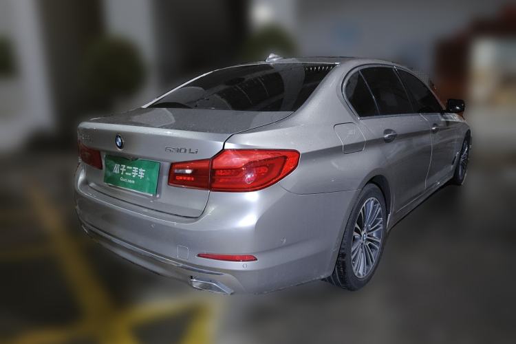 Used BMW 5 Series 2018 Facelifted 530Li Luxury Edition Premium Package Rear Right 45 Deg